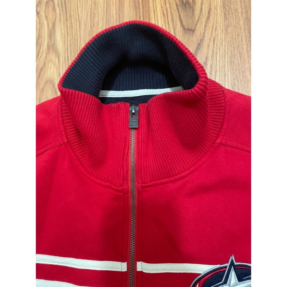 Columbus Blue Jackets Jacket Mens XL Old Time Hockey Causeway Full Zip NHL - Picture 3 of 10
